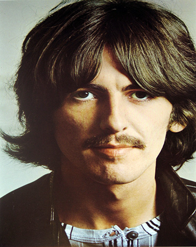 Portrait photo of George Harrison